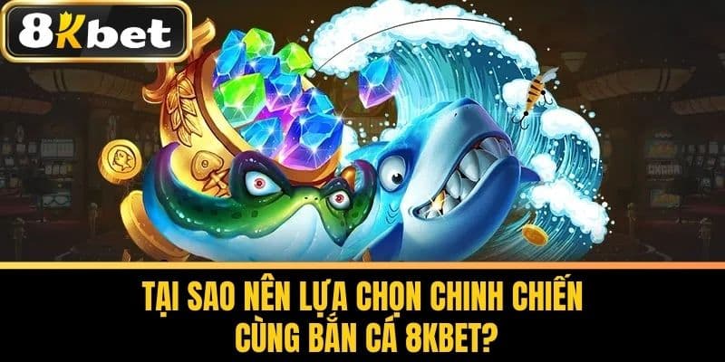 Tại sao nên lựa chọn chinh chiến cùng Bắn cá 8KBET?